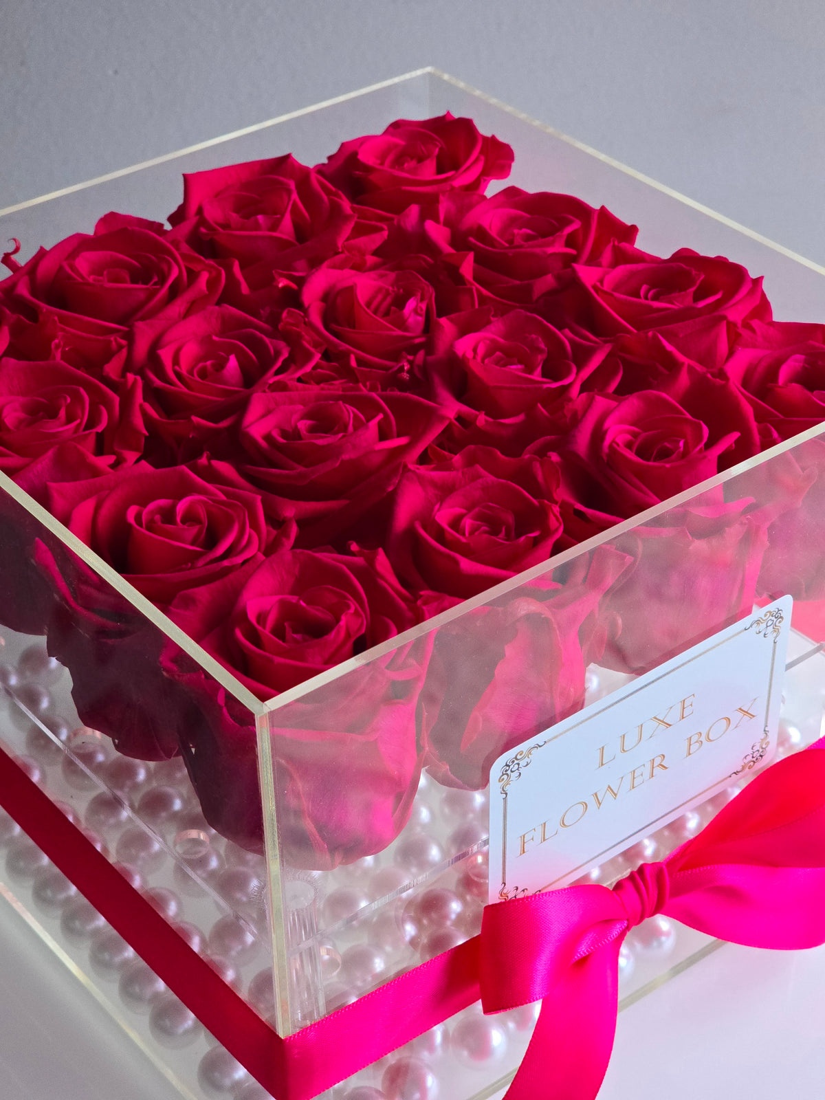 Acrylic gift boxes